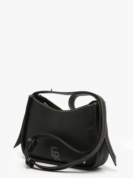 Cross Body Tas Foudre Etrier Zwart foudre EFOD089M ander zicht 4